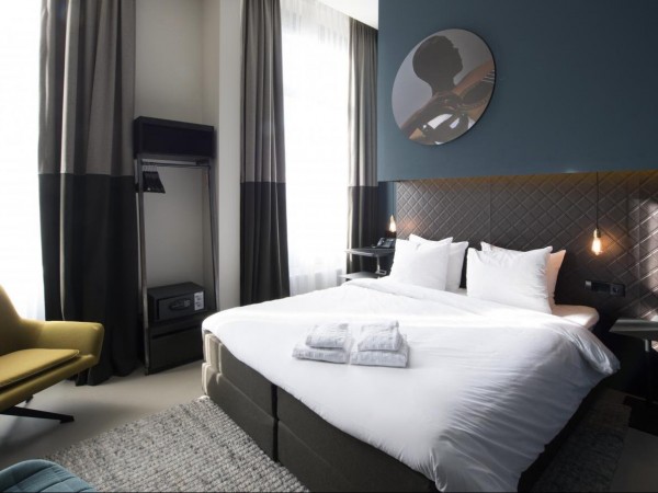 Boutique Hotel Oosteinde set udefra på Oosteinde, centrale Amsterdam
